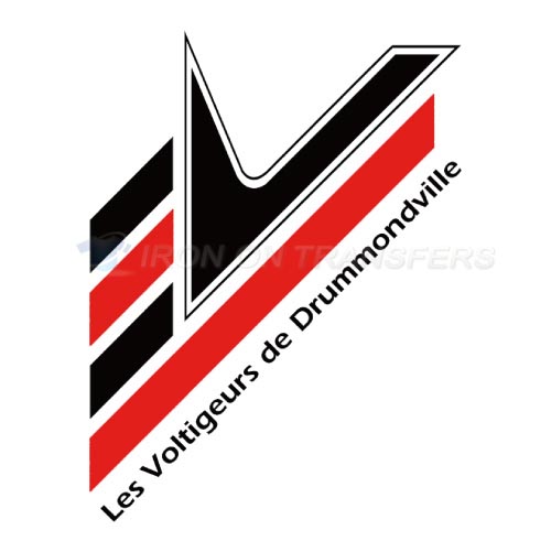 Drummondville Voltigeurs Iron-on Stickers (Heat Transfers)NO.7423